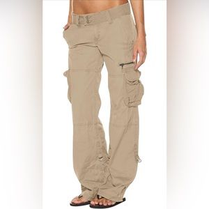 Cute Khaki Cargo Pants  XS